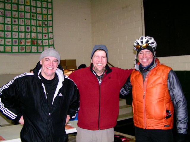 The Cowboy and his BRR Riding Buddies, They said it was a cake walk! (In a deep freeze!)