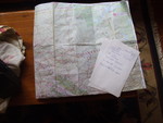 Planning our route, 