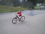 Enzo was a speed demon on that big bike