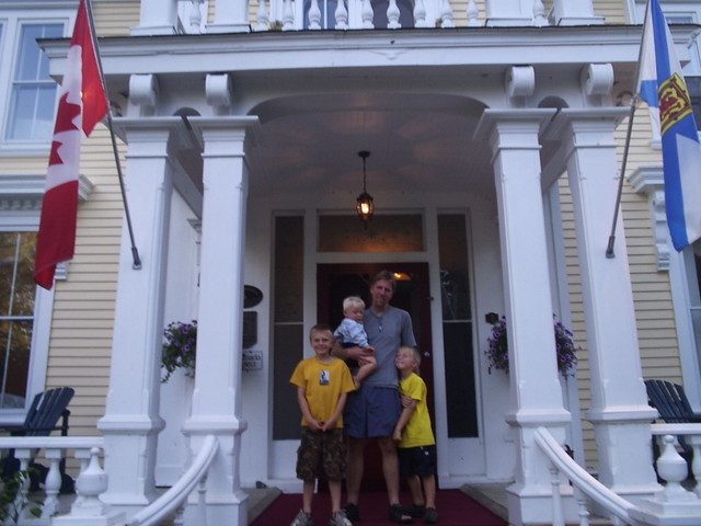 Hlaifax Nova Scotia - we took the red eye but our accomodations in Annapolis made up for the early flight and two hour drive from the airport.