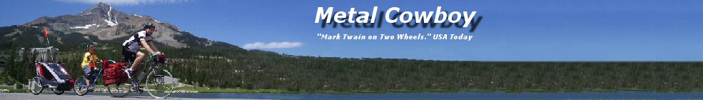 Metal Cowboy Banner